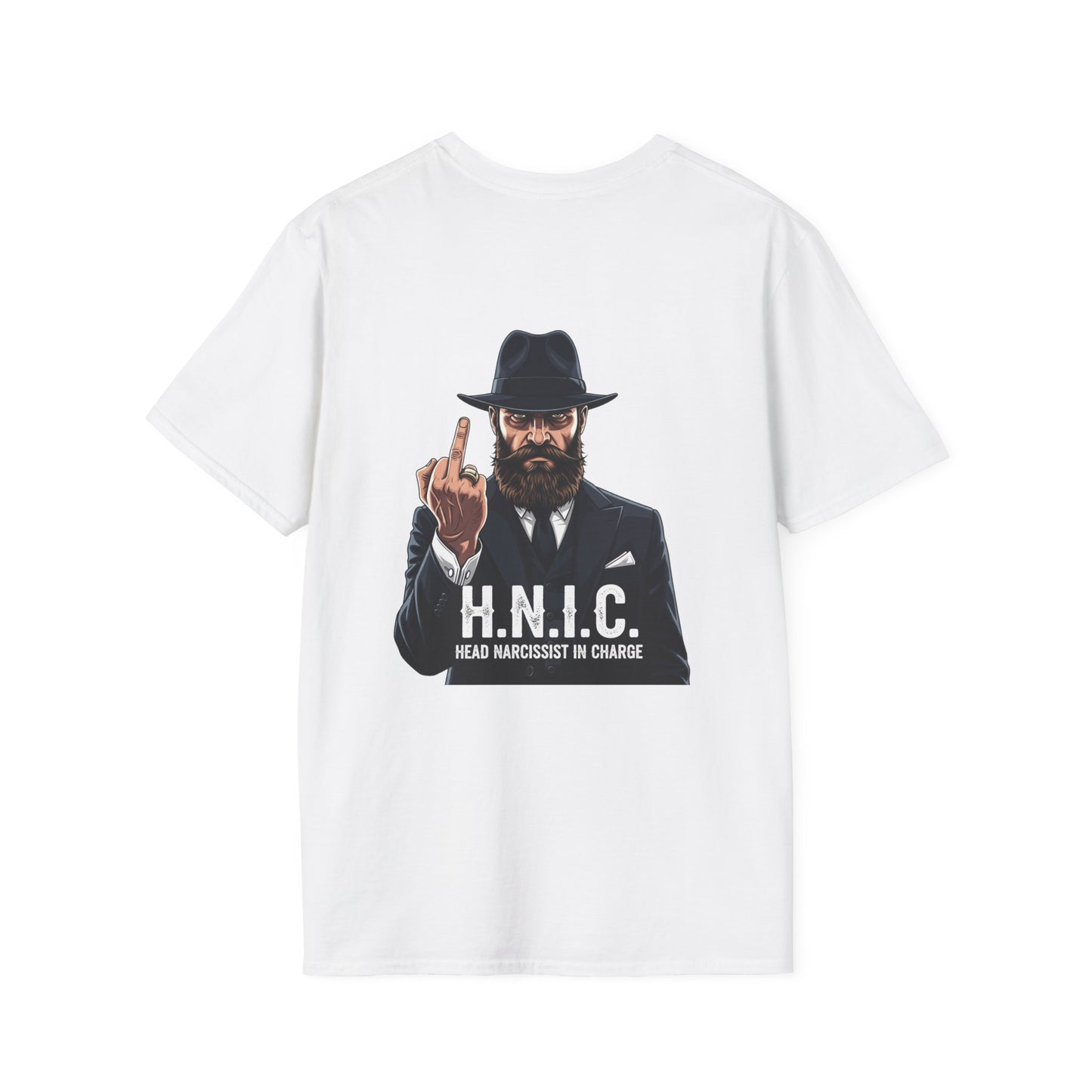H.N.I.C. Unisex Softstyle T-Shirt, Funny Graphic Tee, Casual Wear, Gift for Him, Trendy Shirt, Birthday Present, Humor Merchandise