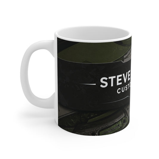 Custom Knives Mug - Unique Gift for Chefs, Kitchen Lovers, Collectors, Father’s Day, Holiday Collectible