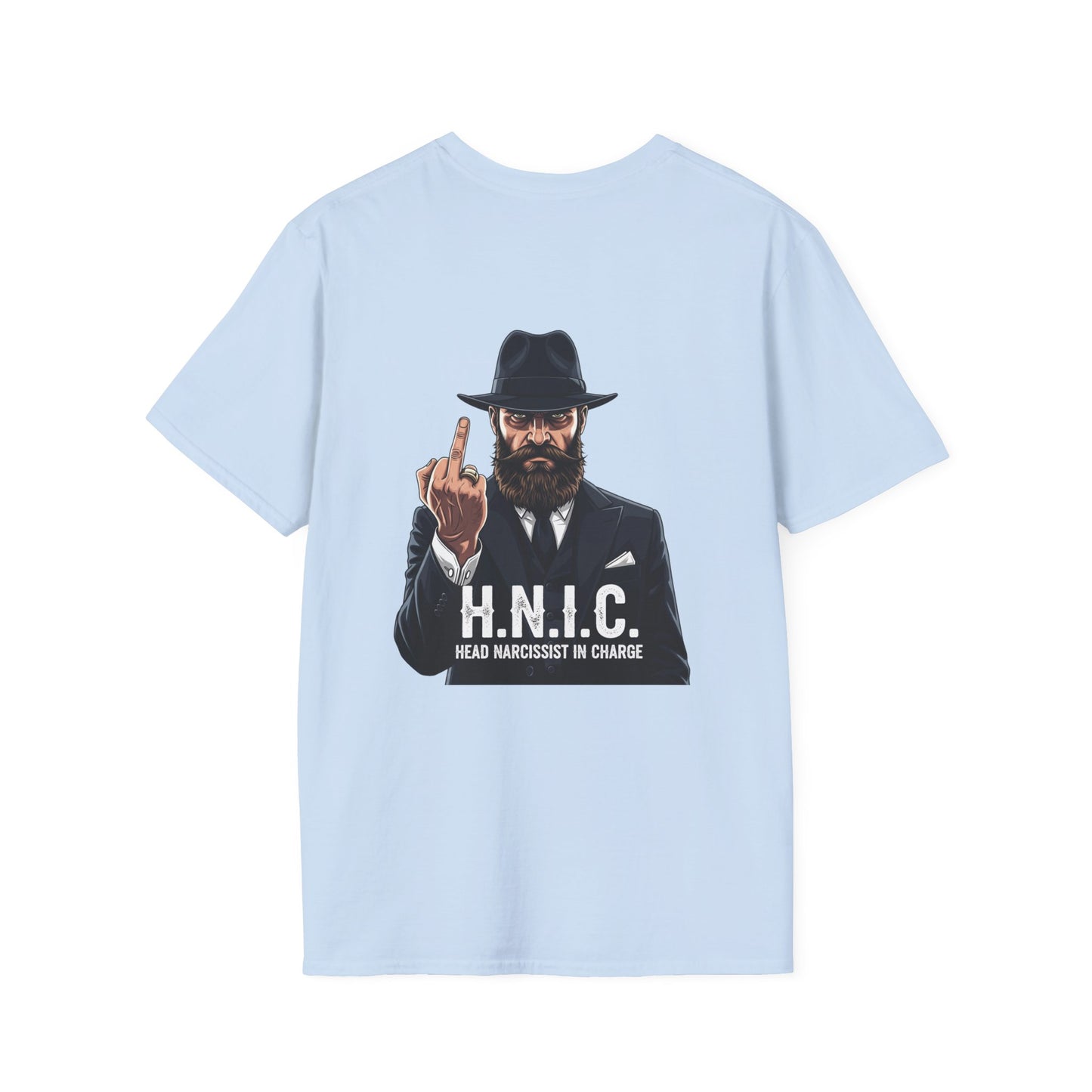 H.N.I.C. Unisex Softstyle T-Shirt, Funny Graphic Tee, Casual Wear, Gift for Him, Trendy Shirt, Birthday Present, Humor Merchandise